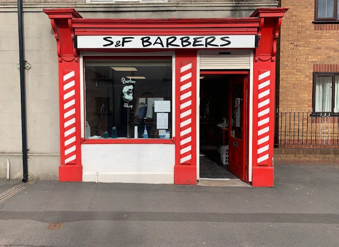 S&F Barbers Booking System Screenshot